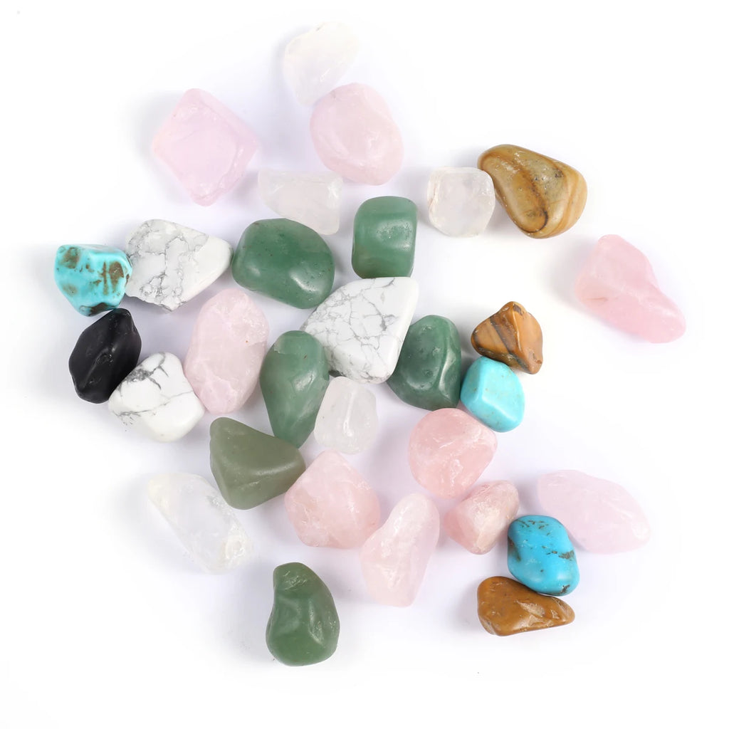 Tumbled Stones Bulk Natural Quartz Ore Gravel Healing Crystals Energy Specimen Minerals Aquarium Home Gem Decoration